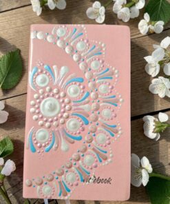 Mandala notesz - rózsaszín