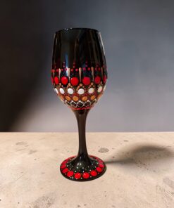 Extra talpas pohár - fekete