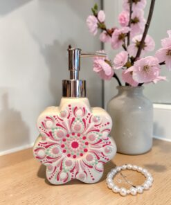 Virág alakú szappanadagoló