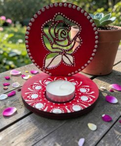 Rózsa árnyéklámpa