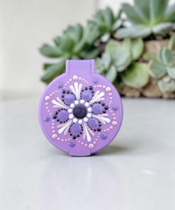 Mandala tükör - lila