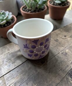 Eszpresszó mandala bögre