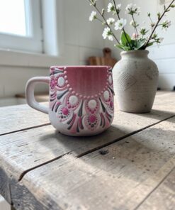 Eszpresszó mandala bögre