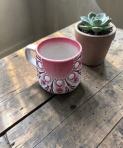 Eszpresszó mandala bögre