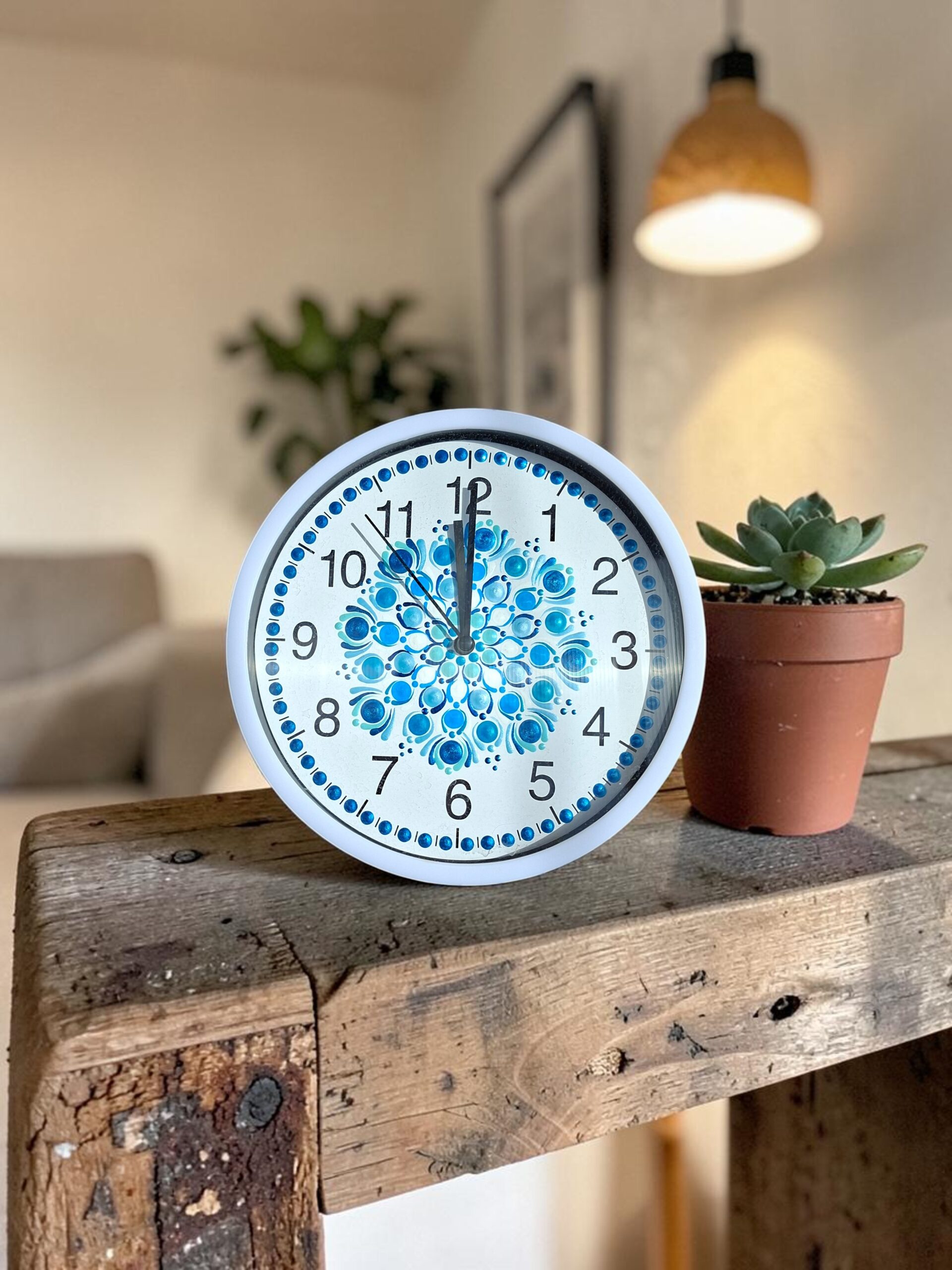 Mandala falióra - kék